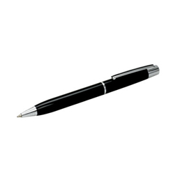 Twist action metal ballpen & pensil set, Refill - Black Ink, 0.07MM Lead, Laser engraving, Supplied in luxury Bettoni box