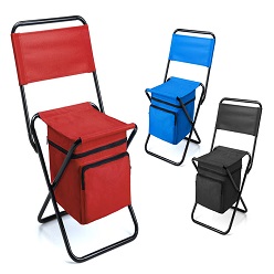 600D camp chair with cooler carry bag included