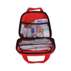 Holds weight of 90kg, with mesh drink holder, Includes carry case Material: 600D
