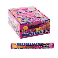 Nothing beats having your own branded sweet Candy Cl Mentos Fruit Roll is your gateway sweet for this.