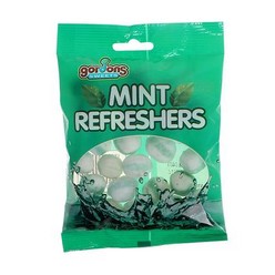 Nothing beats having your own branded sweet Candy Gs Refreshers Mint is your gateway sweet for this.