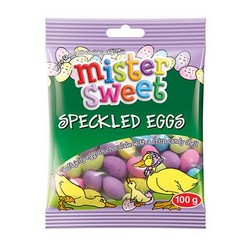 Nothing beats having your own branded sweet Candy Ms Speckled-Eggs is your gateway sweet for this.