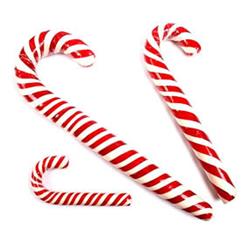 This is a cane shaped stick candy, it is one of the beautiful traditions of Christmas and has become a staple for holidays, it is said to be the first ornament placed on the Christmas trees. This pulled sugar hook became a great representation for Christmas and Santa clause stories. Candy is flavored with peppermint, it has a length of 27cm, 10 cm in width, a height of 2cm, and weighs 1g.