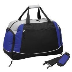 600D and Ripstop with a padded Velcro handle, webbing zip pullers, adjustable shoulder strap, side zip pocket ad a flat front zip pocket.