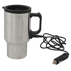 Car Charger Mug Double Wall