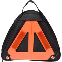 Includes: 2pc Mini Triangle Sign , 200A Booster Cables, Flashlight, Pliers, Screwdriver + 5 bits, Safety Vest, Emergency Raincoat, SOS Banner, First Aid Items and Cable Ties