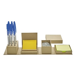 Cardboard office organiser