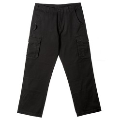 Cargo pants: rugged cargo look for everything from the great outdoors to the office. Features include a triple -stitched back rise, right side hammer-loop and bar-tacking on all the of pressure points. Features: n270g 100% cotton canvas fabric, enzyme washed, hammer loop detail, back pocket detail