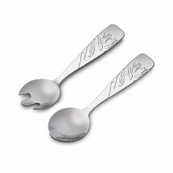 Carrol Boyes SALAD SERVERS SML Winter