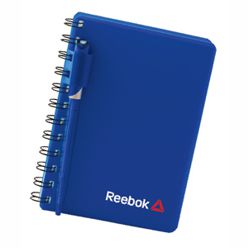 A6 Spiral notebook with pen, 50 pages and 80gsm inner bond, material PVC