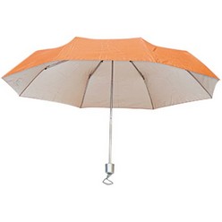 6 Panel umbrella with easy closure and pouch with carry handle
