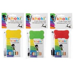 This is a Chalk Eraser And Whiteboard Pen Set that can be branded and used as gifts or equipment in any office or school.