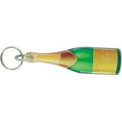 Champagne plexi key holder, material: resin & plexi