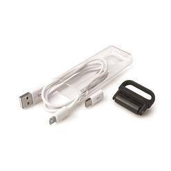 A 3 connection USB charging cable ports include lighting micro USB and Type C connection