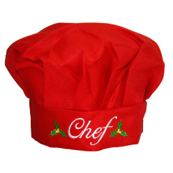 Christmas Chef Hat
