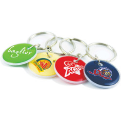 Circle plexi keyholder