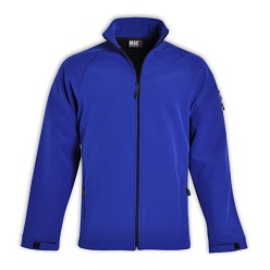 Poly Pongee with inner microfibre fleece, stand up collar, inner fleece lining, utility zip on mens, durable full zip and pocket zips