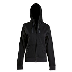 Hoodie cotton rich brushed fleece, front pockets, contrast drawstring, ribbed waistband and cuffs, anti-pill brushed fleece traps heat and release moisture