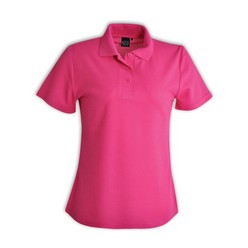 Classic pique knit polos, knitted collar using high quality yarns to maintain shape, produced from the best quality yarns for durability, double stitched hem and sleeves, mens style - pockets on request, ladies style - side slits for comfort