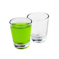 Clear shooter glasses (Set of 6 )