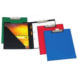 The Bantex folding clipboard is the ideal manner in which to keep your documents safe, tidy and on the go. Manufactured out of high quality PVC this A4 product has a neat inner pocket for storage and its nickel plated clip mechanism will not let you down. Sporting a handy penholder they are also available in various colours to suit your style.