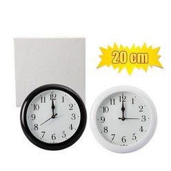 The Clock Wall Pl Round  is the perfect clock for your house office or just your desk.