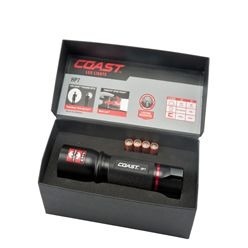 Coast Torch HP7 207LUM, including 4 AA batteries and a gift box