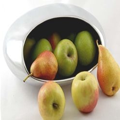 Fruit bowl made from aluminium