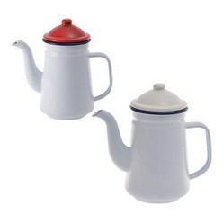 Drink your coffee or just enjoy it with the Coffee Pot Enamel