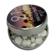 Coloured Mints in Tin