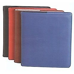 A5 notebook with Thermo PU soft feel cover, business card/credit card and document pocket, pen loop and page marker, Page size: 210mm x 148mm