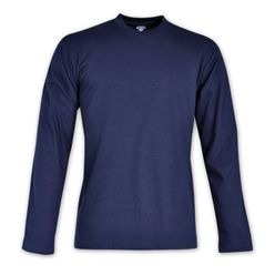 170g Combed Cotton Long Sleeve. Features: 100% Combed Cotton-Single Knit. Long sleeve with extra strength 1x1 neck rib with double stitched hem that maintains shape. 100% cotton produced from top quality yarns. Double stitched hem on waistline and sleeves. Reactive Dyed, Combed Cotton.