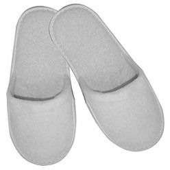 Terry Towling EVA slippers with closed toe's