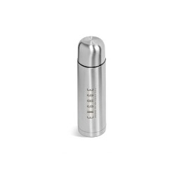 Beautiful silver flask, 500ml. Double walled with an easy pour button release which auto closes when lid is closed. BPA free. Presented in a pre-branded box. Want something that has more capacity, then look out for th75ml -Flask 6631. Makes a great outdoor gift.