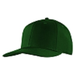 6 Panel design with slight curve fashion peak, cotton twill fabric, embroider eyelets and snap back closure