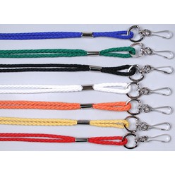 A Cord lanyards that is available in various colours that can be customised with n/a with your logo and other methods.
