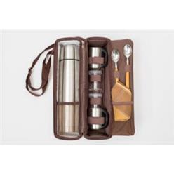 Cork coffee flask bag