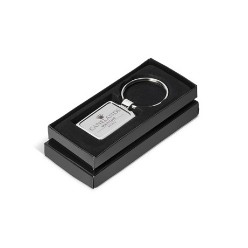 Add a little bit of shine and swagger to your keychain with the Recto Verso Key holder. Created with a fabulous blend of zinc alloy & nickel plating, this key holder is as comfortable to carry as elegant as it looks. Made exclusively for corporate professionals who like keeping it subtle, the key holder is perfect for everyday use. It also comes in a gifting box of its own.