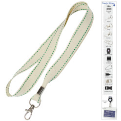 Cotton Saddlestitch Lanyard