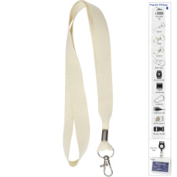 Cotton petersham Lanyard