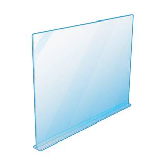 Cough & Sneeze Guard Small is the size of  600mm X 600mm 3mm comes in these colours Clear