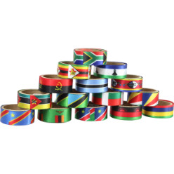 Satin - WE MANUFACTURE RIBBON IN ANY COUNTRY FLAG.