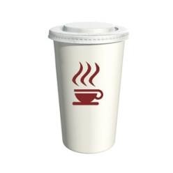 The cups are great for any occasion. The Paper cups are fashioned with a removable lid.