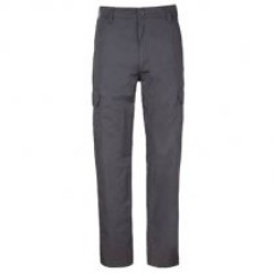 100% Cotton Denim, Tripple needle posting on all seams for extra strength / Concealed YKK zip / Two large cargo pockets with hook and loop closure / Cellphone pockets / Two back pockets with hook and loop closure / Bar tacks on stress points for extra strength 
