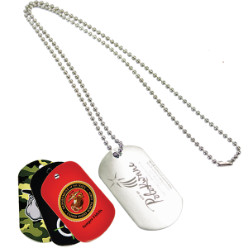 Metal - Item size lanyard 25(w) 1000(l) - Item size tag 52(w) 29(h) - Laser Engrave