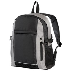 Double sippered front pocket backpack