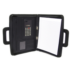 Zip Around with Ringbinder. Includes: Note Pad and Calculator 