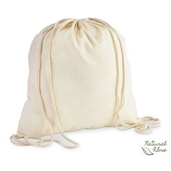 120gsm natural cotton fabric drawstring bag, 120gsm, Cotton
