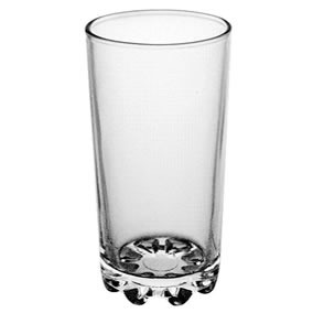 This unique piece of drink ware is excellent for use at dinner parties. An intricate glass design adds to a stylish look. Each glass holds 320ml, 6 glasses per box.