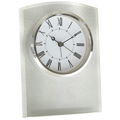 Elegant Metal Desk Clock